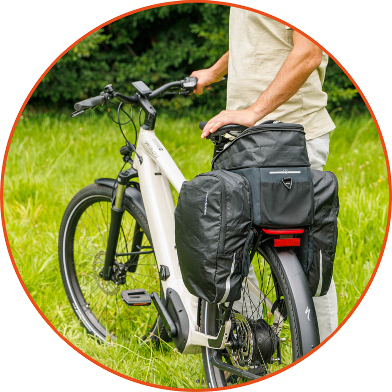 Sakwa na bagażnik rowerowy New Looxs Sports 31L Racktime